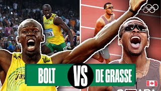 Usain Bolt 🆚 Andre De Grasse - 200m | Head-to-head