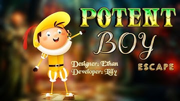 PG Potent Boy Escape Game Walkthrough
