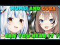 Gura and Mumei try to sound like eachother