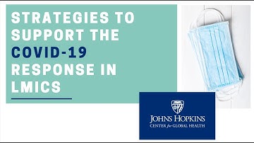 Strategies to Support the COVID-19 Response in LMICs: Modeling and forecasting COVID-19