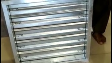 Co2 Damper with Auto Opening & Closing or with fresh filter & blowers (View Description for Details)