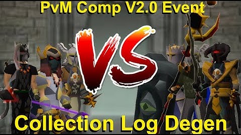 PvM Competition, but with a Twist (Part 2/2) ~ Ironman Collection Log Degen E52