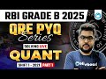 RBI Grade B PYQ Analysis | Quant | 2021 Shift 1 | Part 1 | RBI Grade B Exam 2025