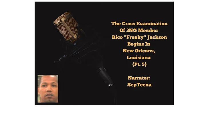 The cross examination of 3NG member Rico "Freaky" ...