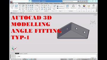 AUTOCAD 3D, How to drawing angle fitting typical 1, autocad | rvmags
