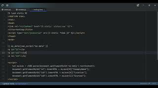 Python, Django, JavaScript, JSON   back end