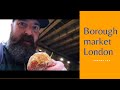 Indian food for breakfast and an EPIC doughnut for lunch! (BOROUGH MARKET)