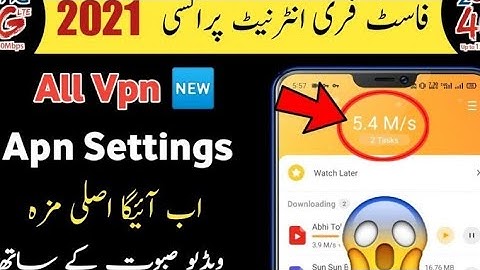 Zong Free Internet Vpn Unlimtaed Gb 10000//2021