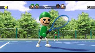 The Gaming Kids vs. Elisa and Sarah Wii Sports Tennis (150 Subscribers Special Part 1)