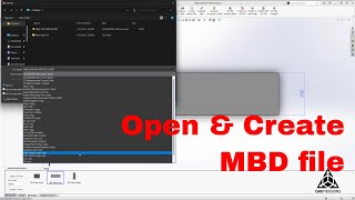 How to open and create a MBD file in SOLIDWORKS by CADimensions, Inc. 82 views 1 month ago 3 minutes, 33 seconds