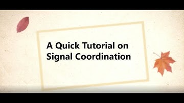 Understand How Signal Coordination Works