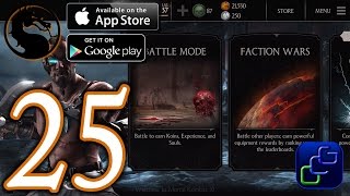 Mortal Kombat X iOS Walkthrough - Part 25 - Faction Wars: Normal, Hard and Easy Battles screenshot 1