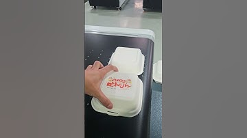 Bagasse Plate Digital printer - Easily print lunch boxes and customize plates without plate making甘蔗
