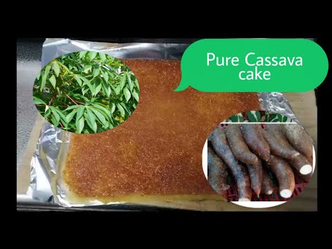 How to make Cassava cake|full tutorial