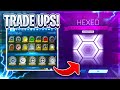 THE HUNT FOR TITANIUM WHITE HEXED! [100+ NON CRATE EXOTIC TO BLACK MARKET TRADE UPS]