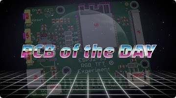 PCB of the Day! ESP32-S3 can drive TTL RGB Displays 🔧🖥️🎨