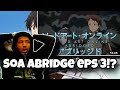 SAO Abridged Parody: Episode 03@SWE (REACTION)