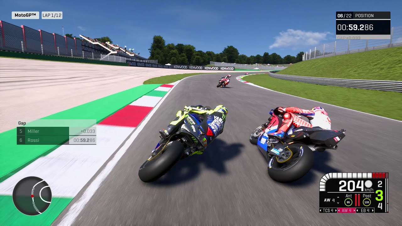 Motogp 19 First Official Gameplay Youtube