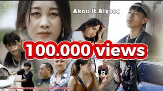 Vim Kuv Yog Poj Nrauj -  Akou .ft. Alyssa New song 2024 [ Hmong rapper]
