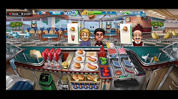 Level 28 Madness Fast Food Court  Cooking Fever Gameplay