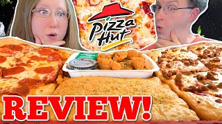 TRYING PIZZA HUT'S BIG DINNER BOX FOR THE FIRST TIME (Mukbang)!