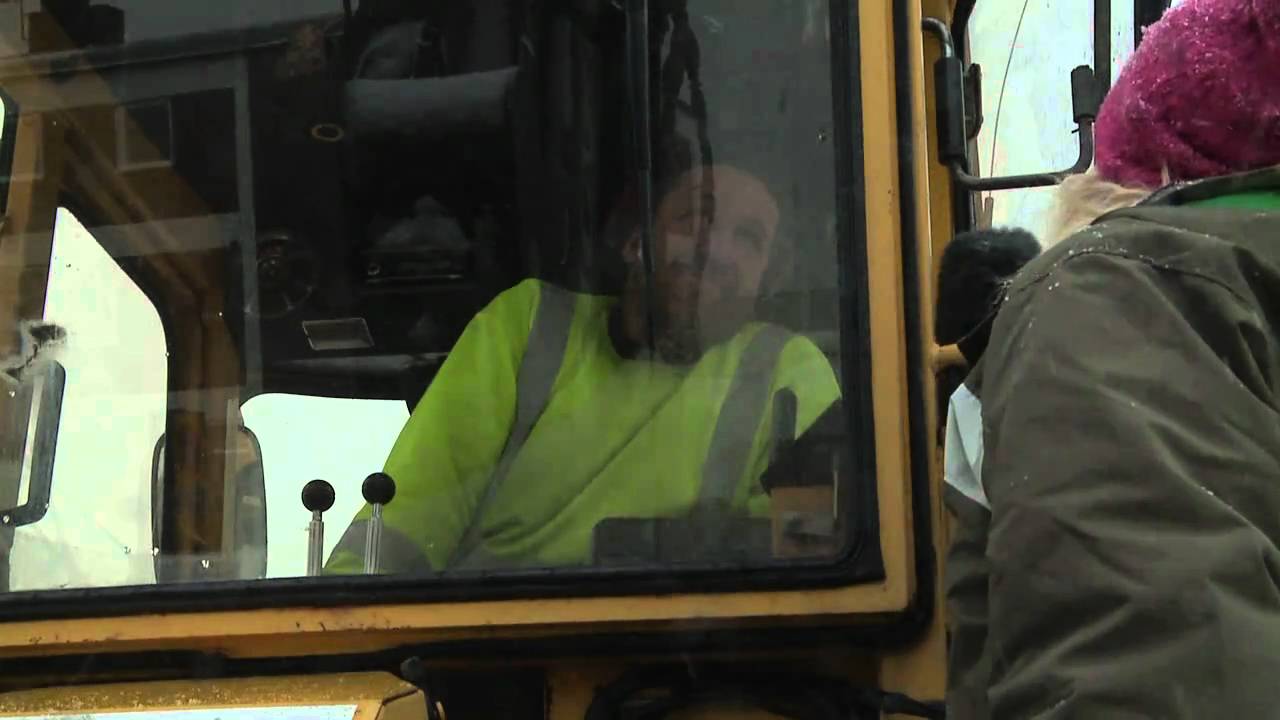 Snöröjning, Kalmarnytt, vinter 2010