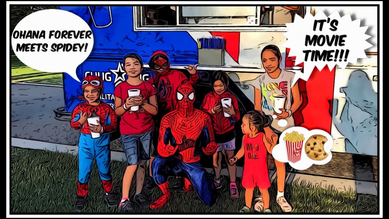 Adobe Movie Night. OHANA FOREVER meets Spider-Man!!