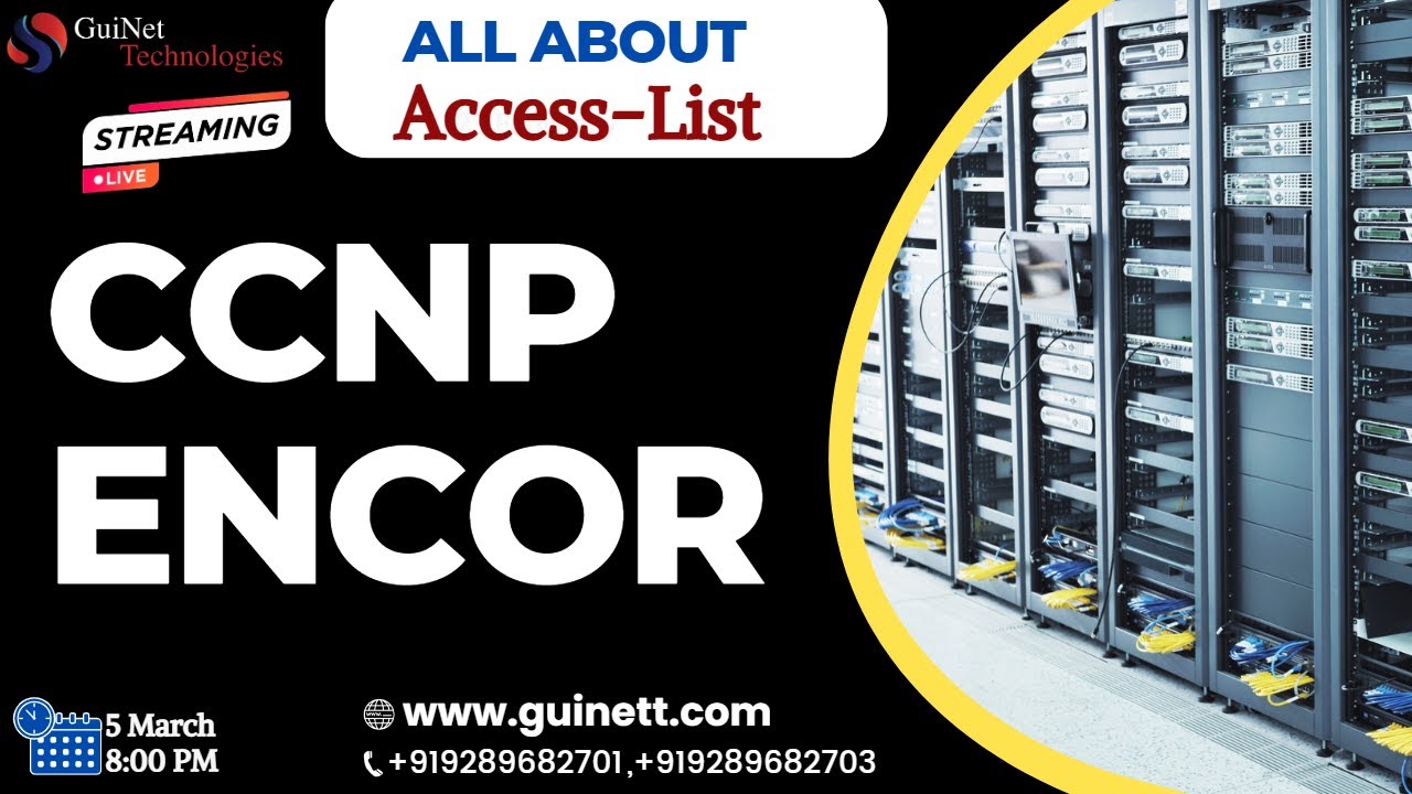CCNP ENCORAccess List ( Standard Vs Extended ACL) YouTube