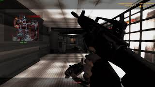 Counter-Strike: Source 15 VS 15 Bot Fight cs_classified