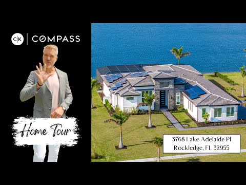 3768 Lake Adelaide Pl., Rockledge, FL home video tour
