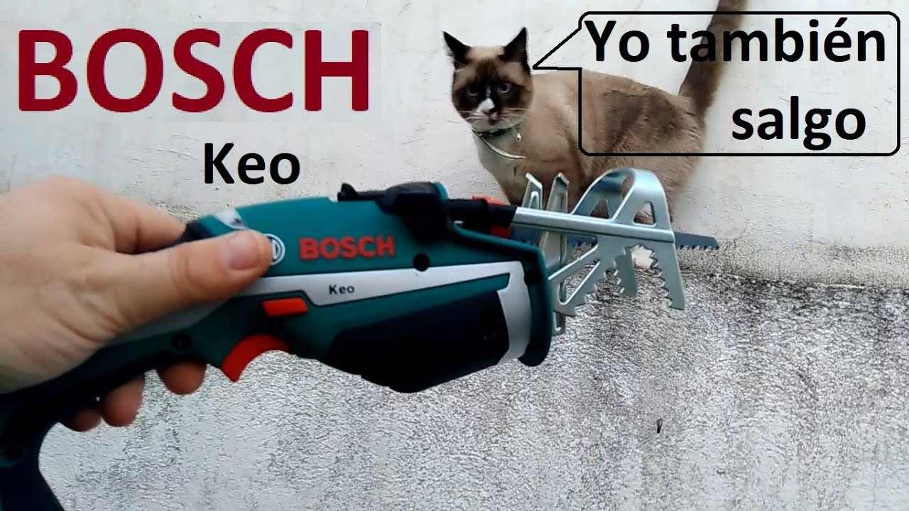 BOSCH KEO DESEMPAQUETADO - UNBOXING UNEMPLOYED GARDEN - YouTube