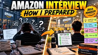 How I prepared for My Amazon Area Manager Interview | L4 & L5