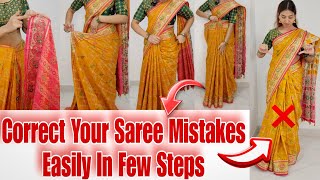 Top 10 Saree Mistakes Women Make How To D A Saree Perfectly