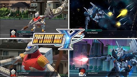 • JET JAGUAR  • NU GUNDAM (MASS PRODUCTION TYPE) •  | SUPER ROBOT WARS Y