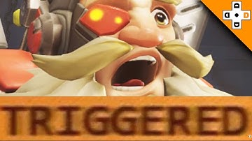 Overwatch Funny & Epic Moments 107 - TORBJORN GETS TRIGGERED! - Highlights Montage