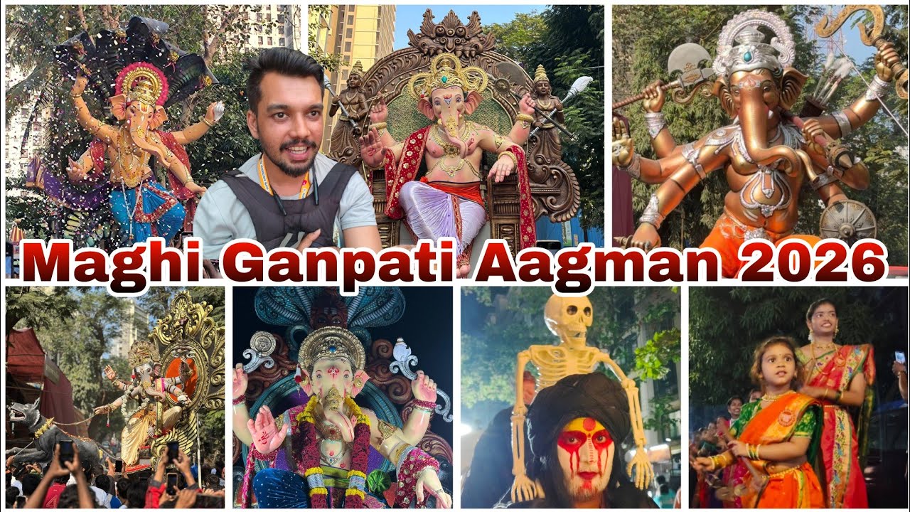 Charkop Cha Peshwa X Charkop Cha Parmeshwar Aagman 2026 | Maghi Ganesh Utsav 2026 