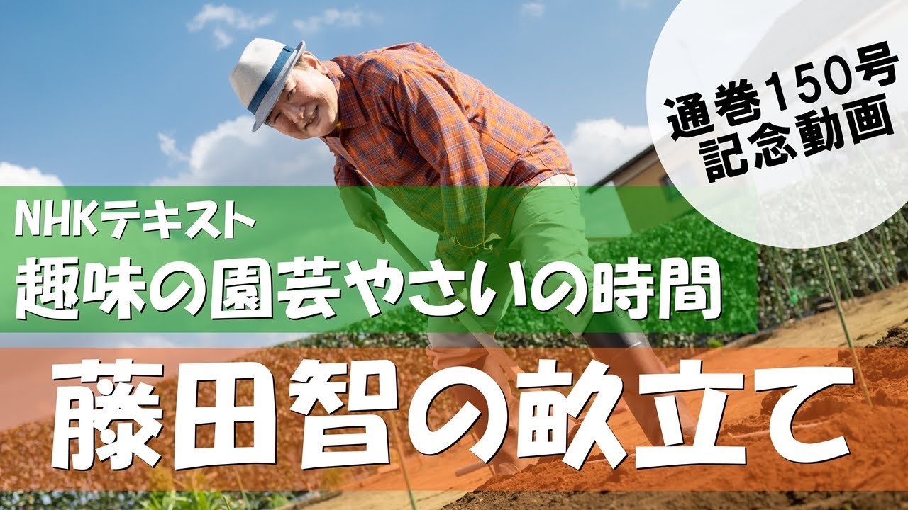 【家庭菜園】畝（うね）で野菜の出来が変わります！　藤田智の畝立て・詳細動画【NHK出版】