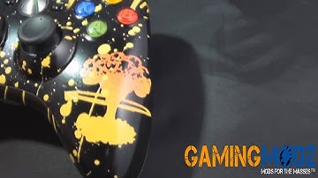 Xbox Custom "Nuclear Explosion" Controller by GamingModz.com