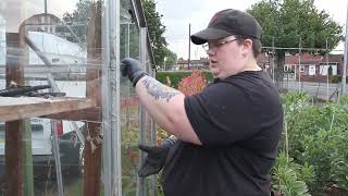 How to replace Greenhouse Glass