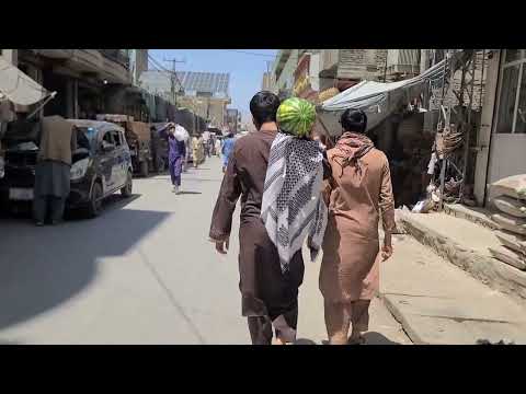 Jalalabad Street Walk 2026 🇦🇫 | Real City Life, Massive Crowds & Busy Streets