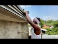 Amazing Wall Elevation design!-house front elevation design plaster work Process-Sand and cement