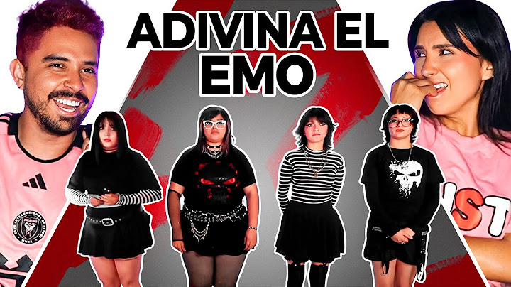 ADIVINA QUIEN NO ES EMO DE VERDAD O PIERDE DINERO
