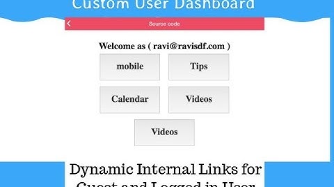 Custom User Dashboard using Siberian CMS source code feature