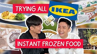 Trying ALL IKEA Instant FROZEN FOOD!!!