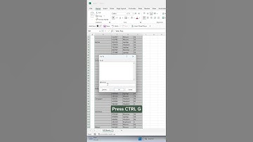 How to fill blank cells at once. Pivot table prep just got a whole lot easier 😉 #excel #tutorial