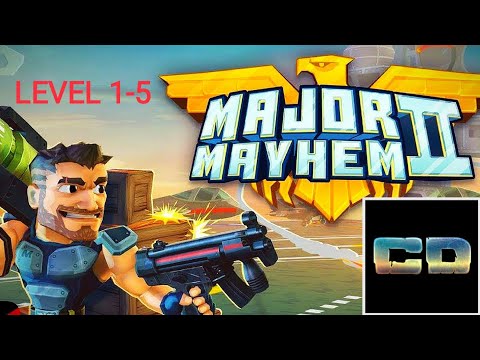 Major Mayhem 2 Прохождение Level 1-5