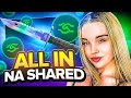 BITWY TYLKO ALL IN W TRYBIE SHARED!!🤑CSGO-SKINS
