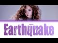 JISOO Earthquake COLOR CODED LYRICS 