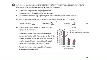 Cycles and Feeding Relationships - AQA GCSE Biology