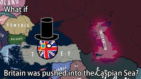【HOI4 Timelapse】What if Britain was pushed into the Caspian Sea? WWII